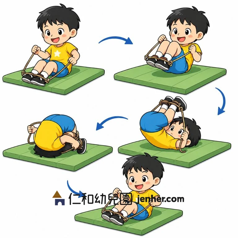 アクティビティ 5-24: すねフック後転ゆりかご